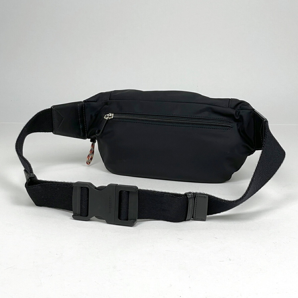 Burberry Logo Body Bum Crossbody Belt Bag Waist Black - Picture 2 of 6
